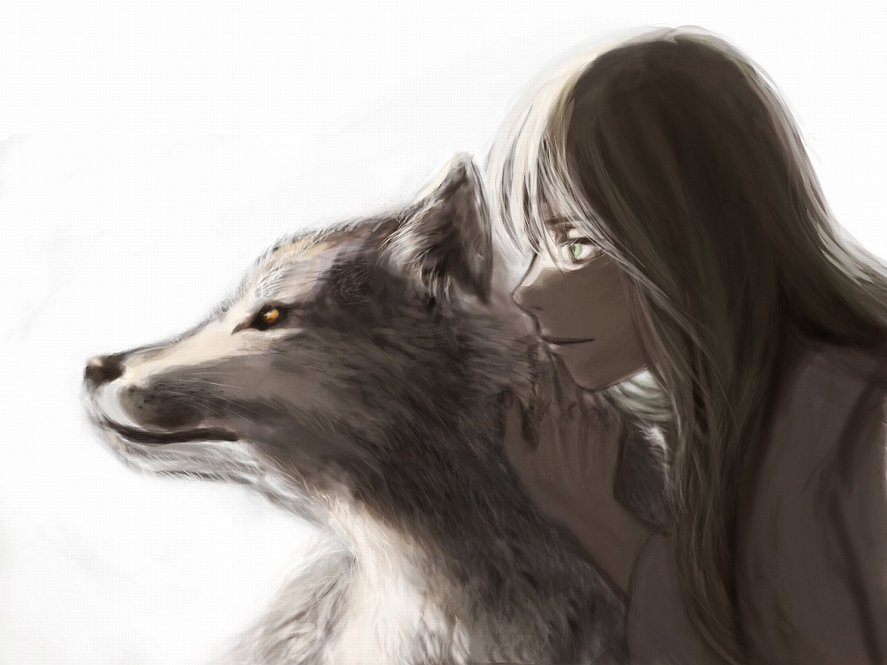 Обнимаю волка. Девушка с волком. Волчица и девушка. Девушка и волк арт.