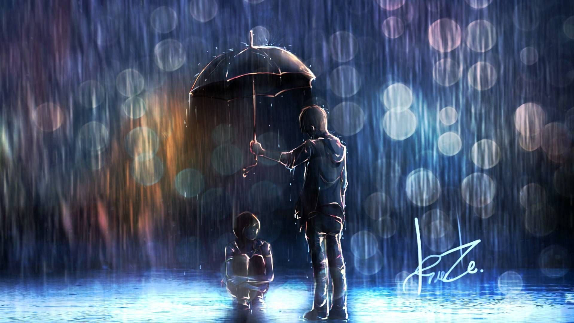 Одинокий романтик. Под дождем. Человек под дождем арт. Человек под дождем.