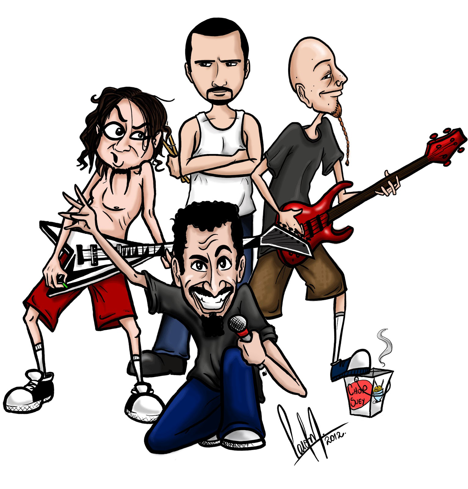 SOAD музыканты. System of a down. System of a down арты. SOAD рисунки.