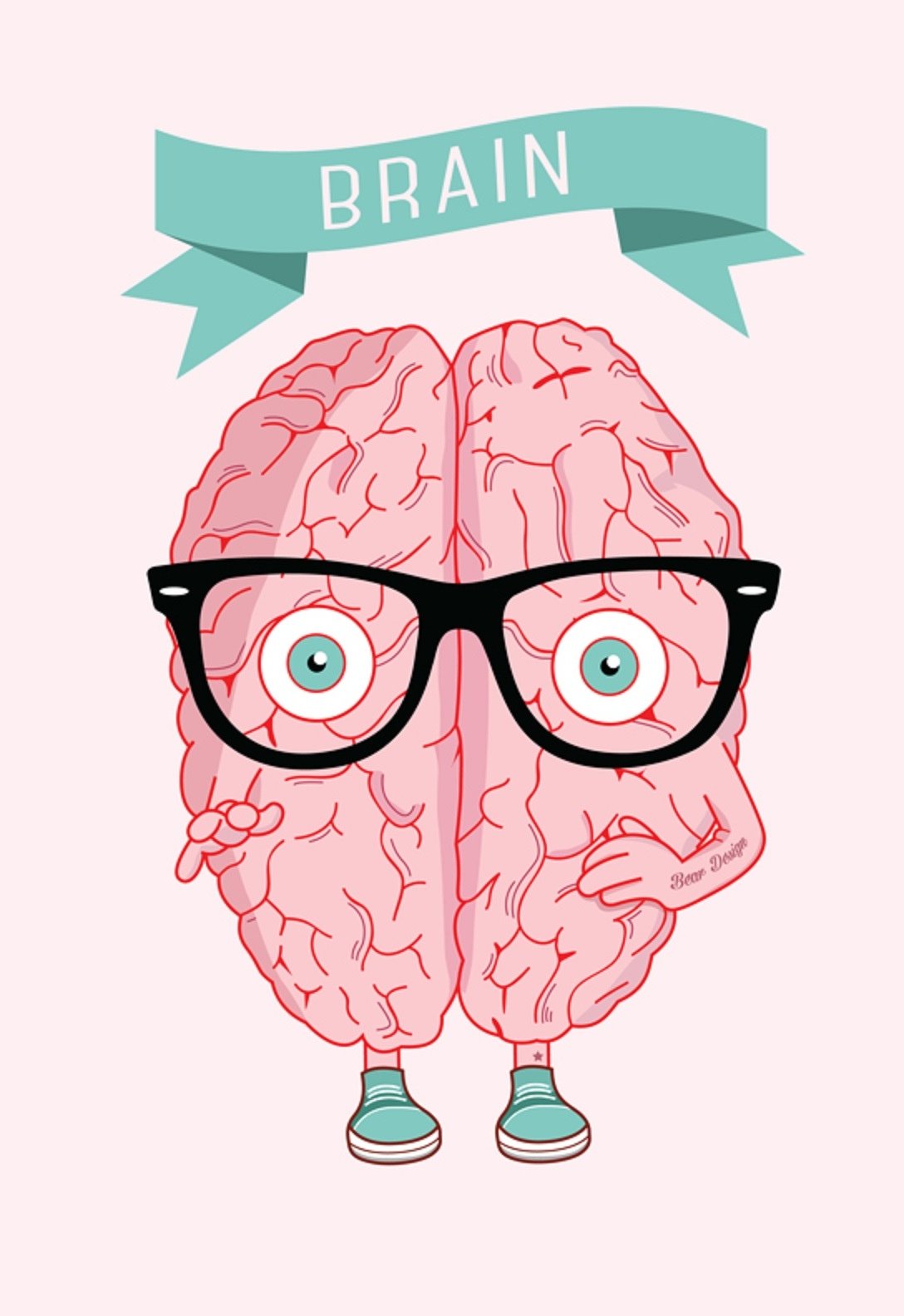 Глупый мозг. Смешной мозг. Мозг иллюстрация. Мозг нарисованный.