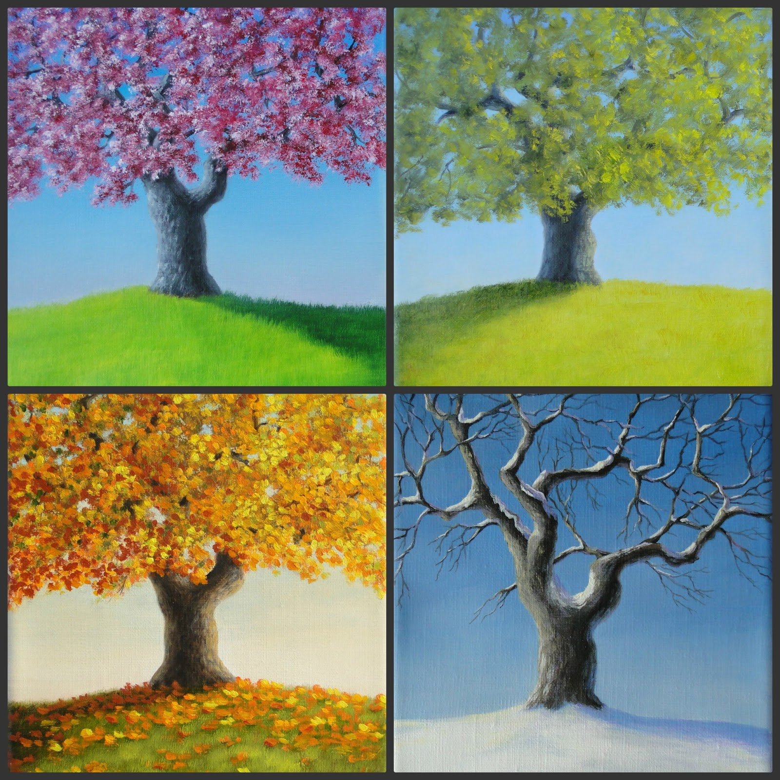 Картины 4 лет. Картина дерево 4 сезона. Рисунок в паинт времена года. Четыре сезона на картине рисовать легко. Показать картину дерева четыре времени года.