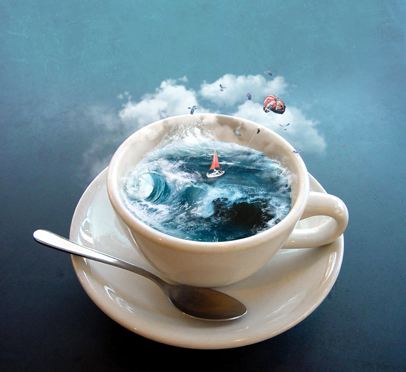 Sea cup. Чашка кофе на море. Океан в кружке. Кофе и море. Море в чашке.