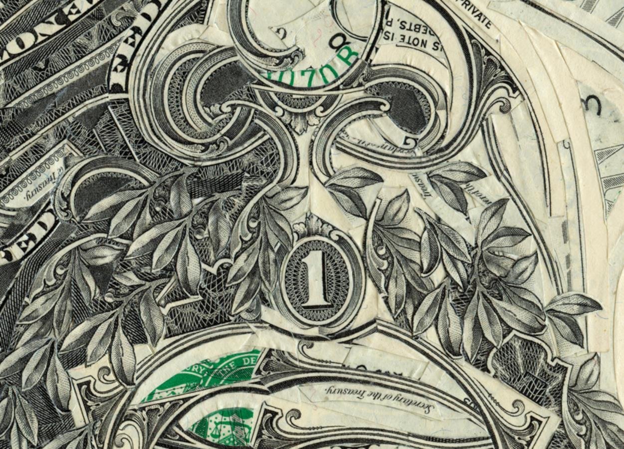 Dollars out on top on god. Картина из долларов. Деньги эскиз. Деньги стилизованные. Картины с изображением денег.