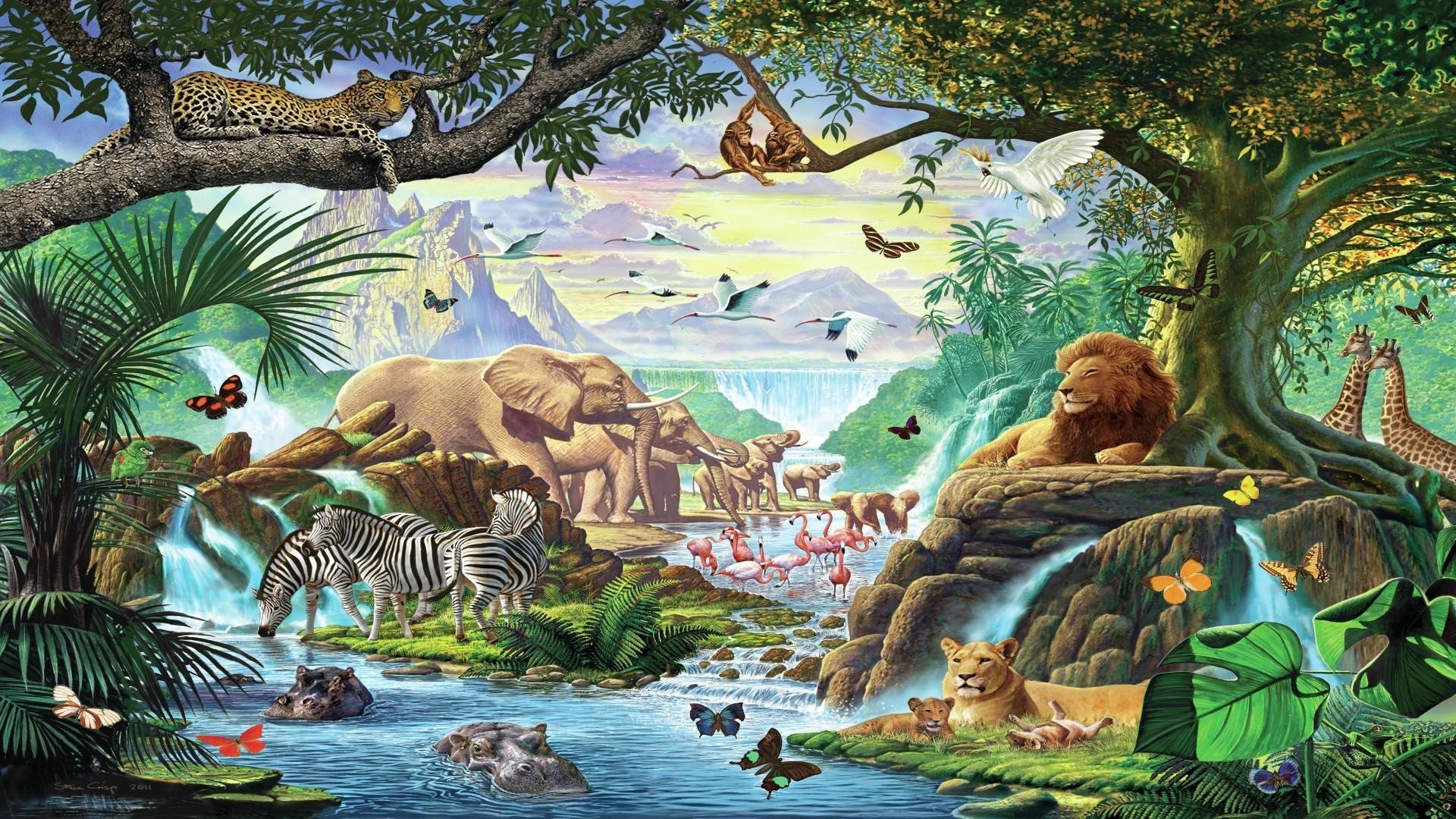 Царство птиц и зверей я сделаю тебя. Джунгли Африки для детей. Джунгли Африки фауна. Тропический лес для детей. Джунгли рисунок.