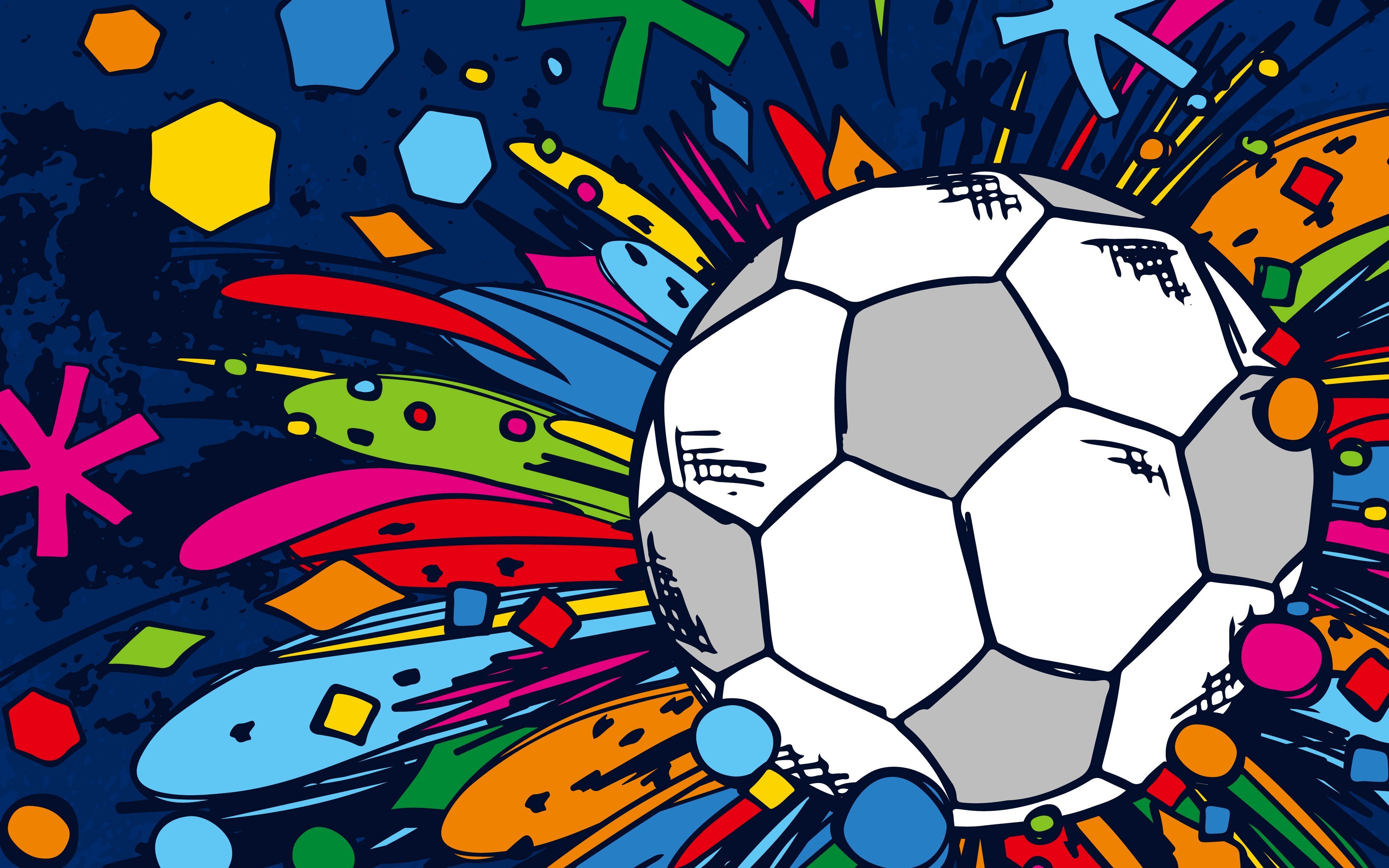 Мерцающая открытка Всемирный день футбола