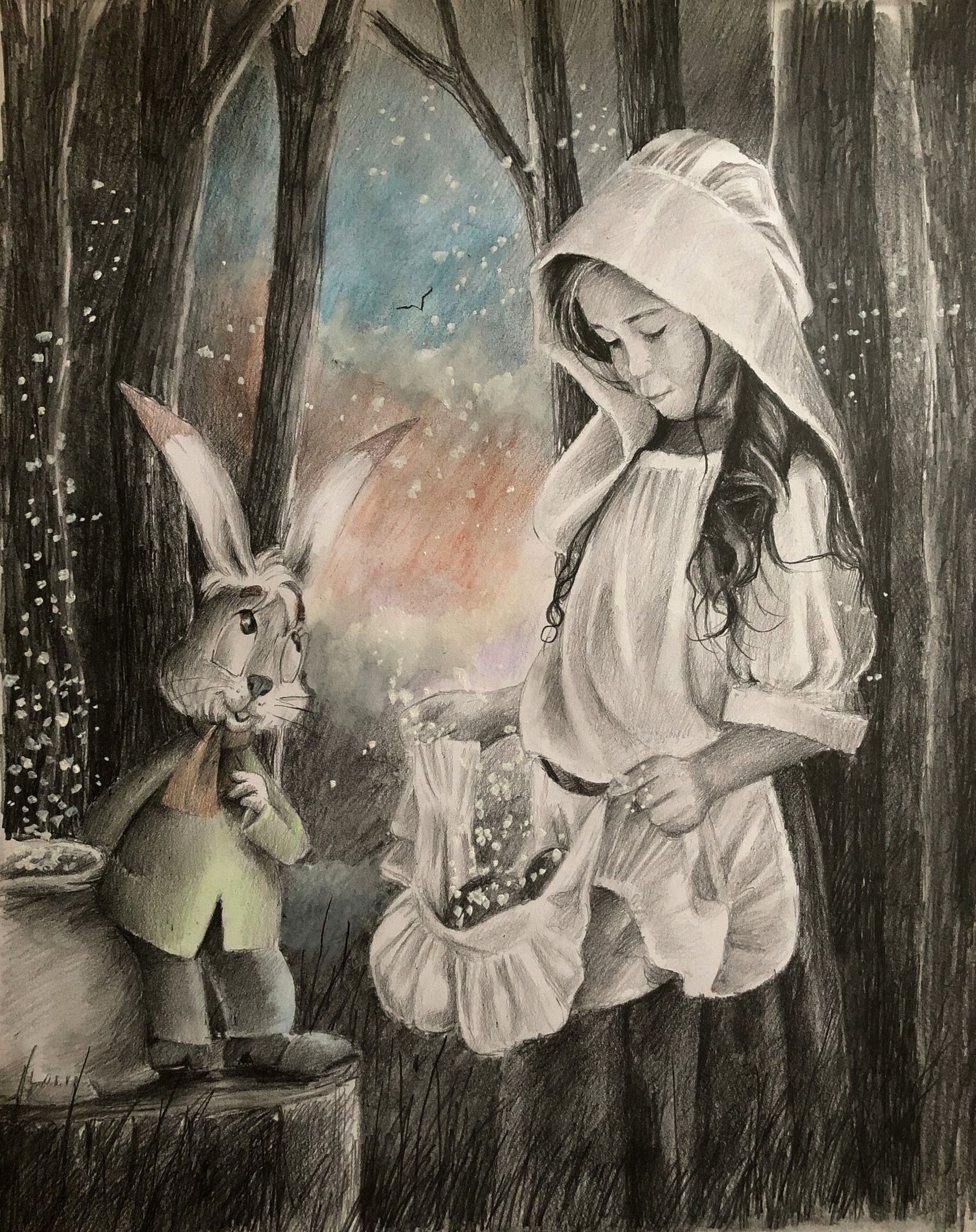 Приключения с девушкой зайкой. Девочка заяц. Девушка зайчик. Заяц картина. Зайчик девочка картинка.