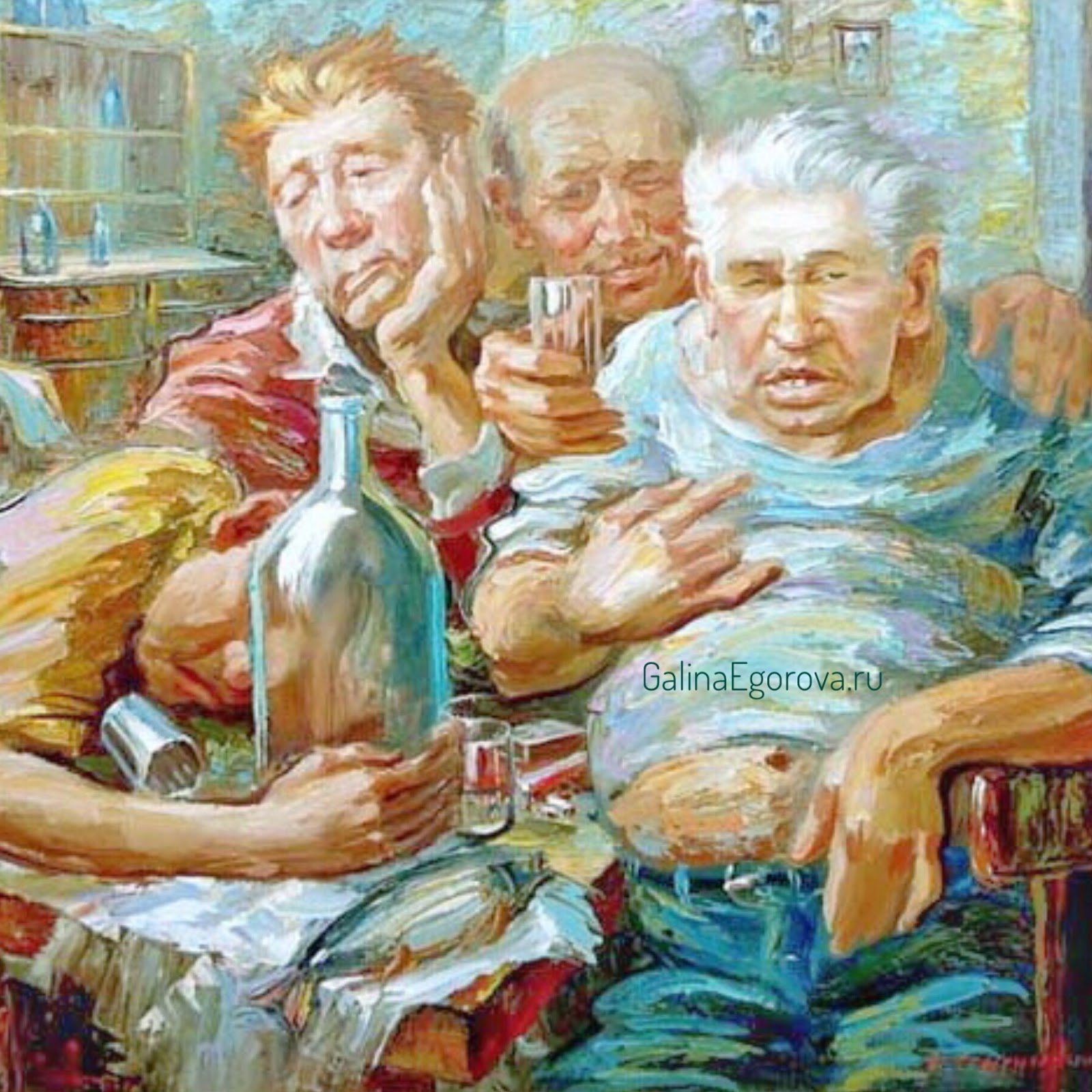Русские мужики пьют. Застолье в живописи. Алкоголики в живописи. Застолье картины художников.