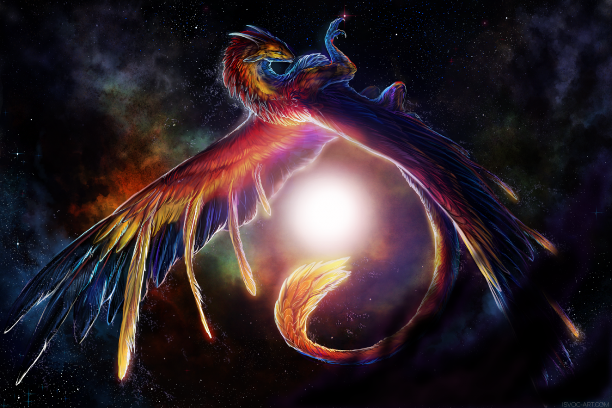 Самое могущественное существо. Радужный дракон. Птица дракон. Красивый дракон. Волшебная птица.