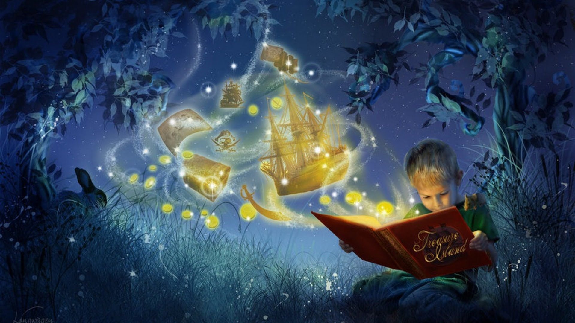 Сказочная поэзия. Волшебный мир сказок. Ночные сказки. Волшебство для детей. Волшебство чтения.