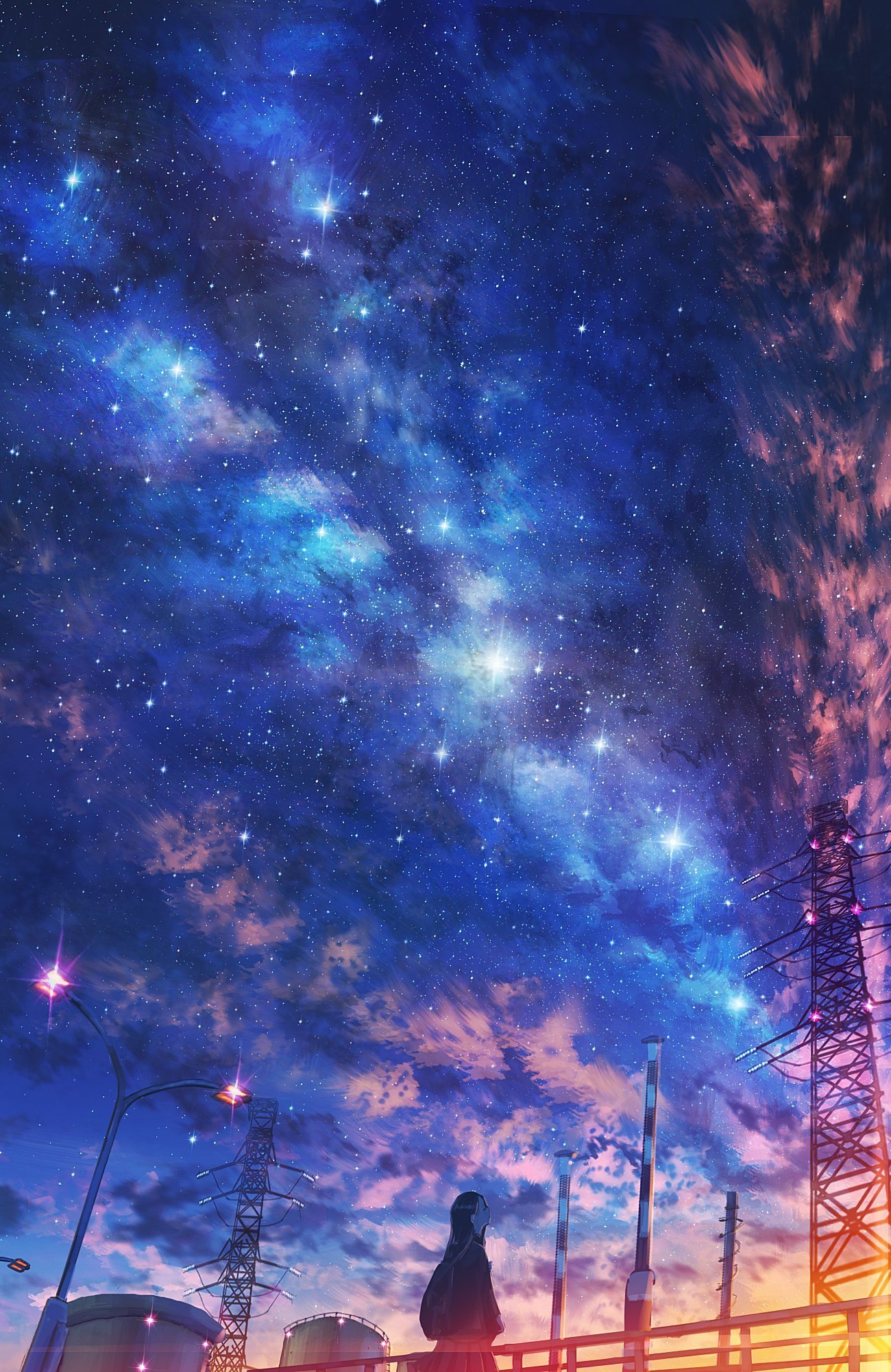 Посмотри на небо на телефон. Звездное небо Starry Sky.