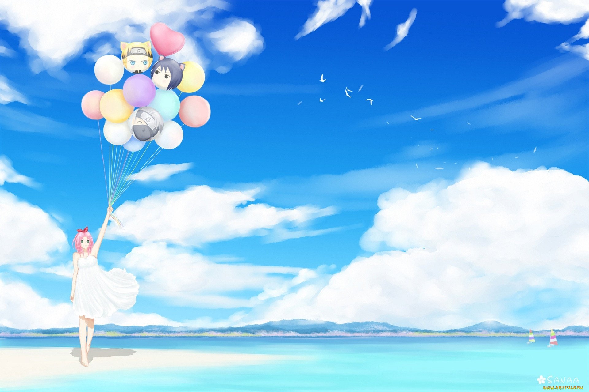 День рождения облаков. Фон с воздушными шарами. Воздушные шарики в небе. Воздушные шары на фоне моря. Фон шарики воздушные.