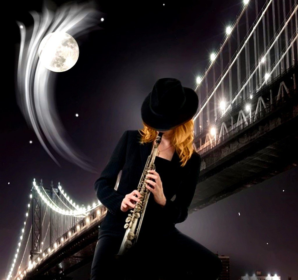Плачет саксофон. Саксофонист. Саксофонист девушка в шляпе. Красивая ночь саксофон музыка. Девушка и саксофон картинки.