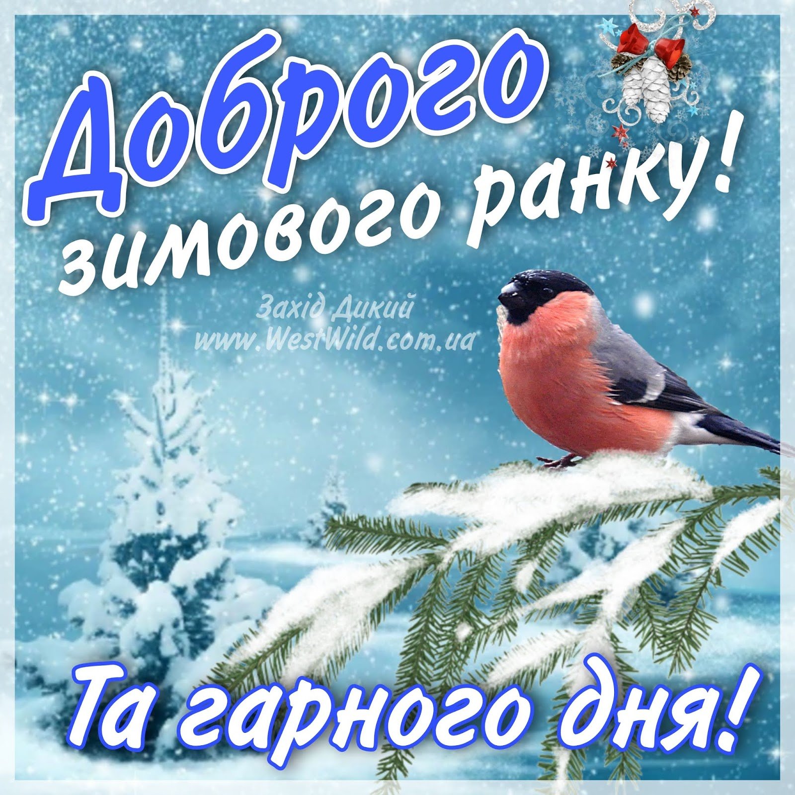 Доброго зимнего ранку. Доброго зимнего дня на украинском языке. Открытки доброго ранку зимового. Добрый зимовий Ранок. Открытки с добром на украинском языке