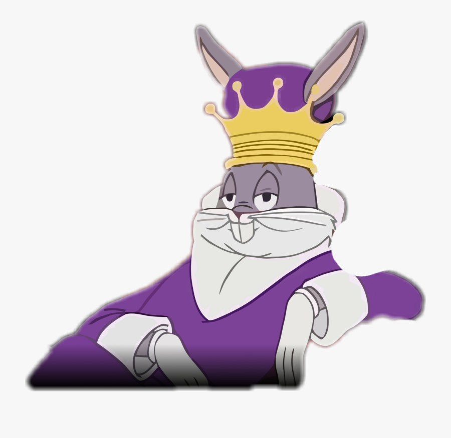 Бывший король победил кролика героя. Багз Банни Король. Багз Банни Король Мем. Багз Банни Король кроликов. Багз Банни в короне.