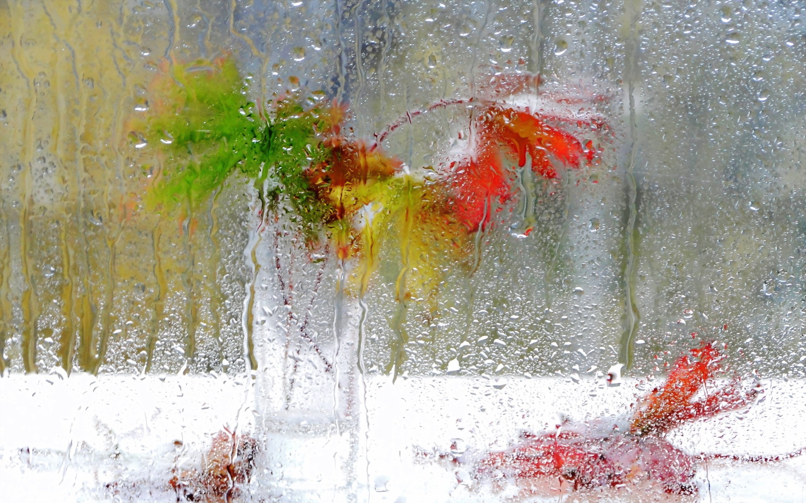 Размытое стекло. Грегори Тилкер художник картины. Осень дождь. Капли на стекле акварелью. Капли на стекле живопись.