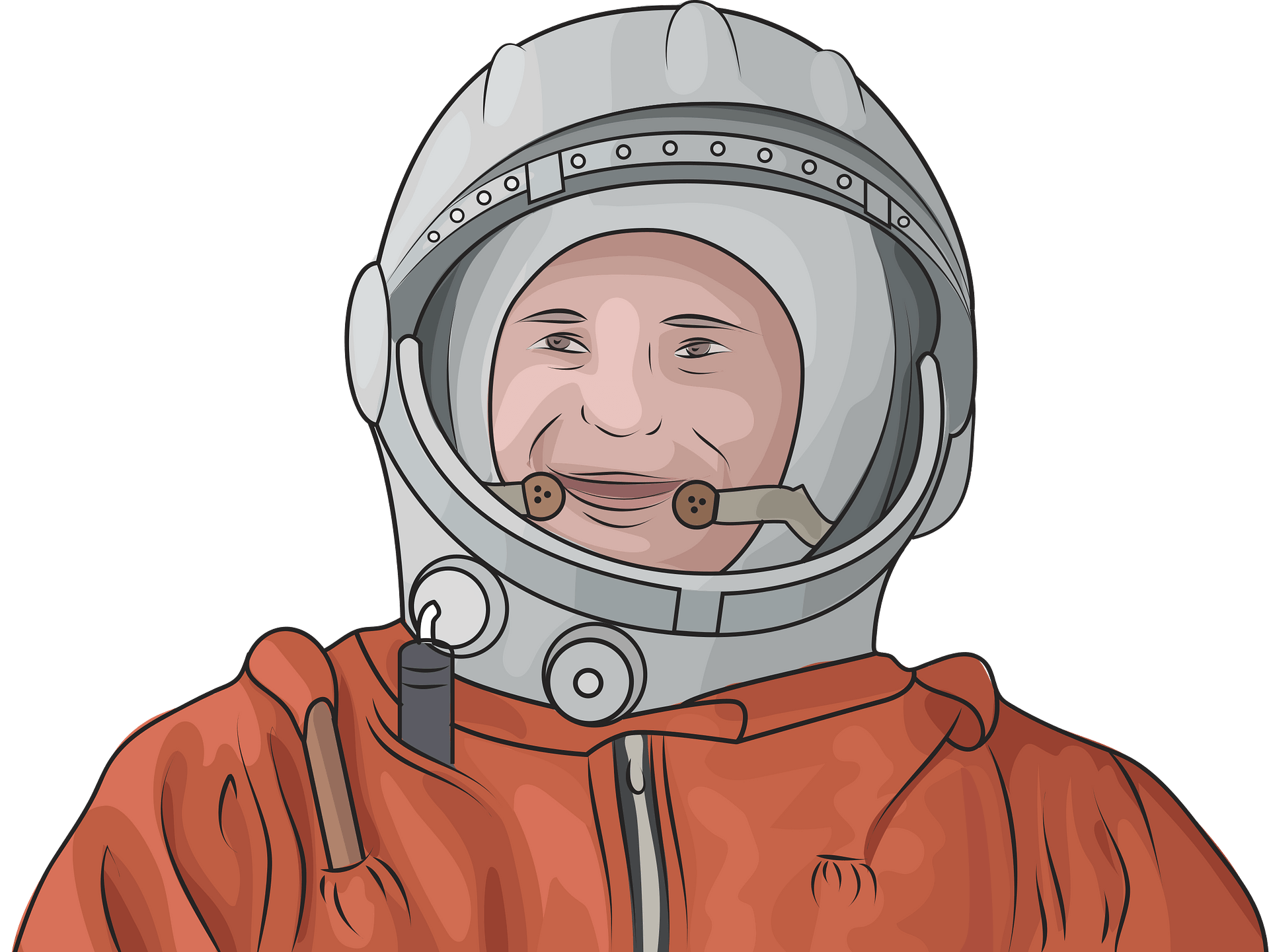 Гагарин космонавт.