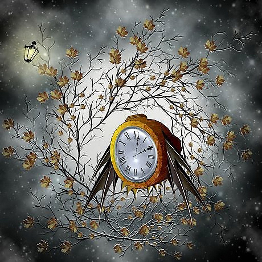 Антонов время уходит. Сказочные часы. Иллюстрации с часами. Осенние часы. Красивые часы живопись.