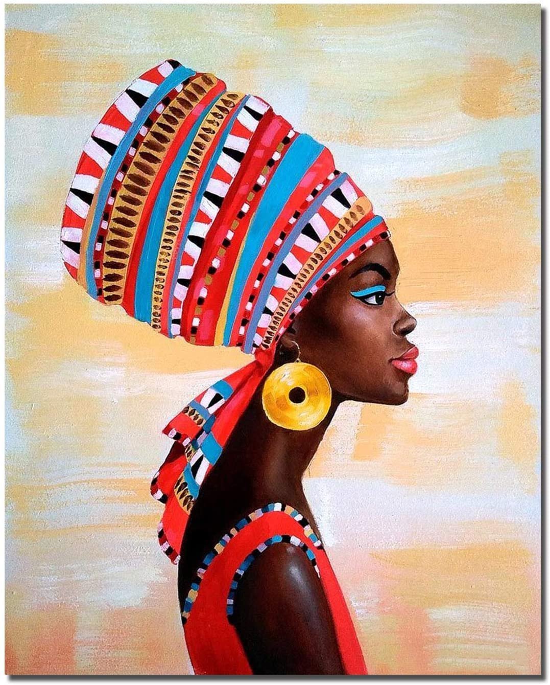 Картина негритянка. Хайди Бирс африканские мотивы. Портрет в африканском стиле. Картины в африканском стиле. Этнический стиль в живописи.