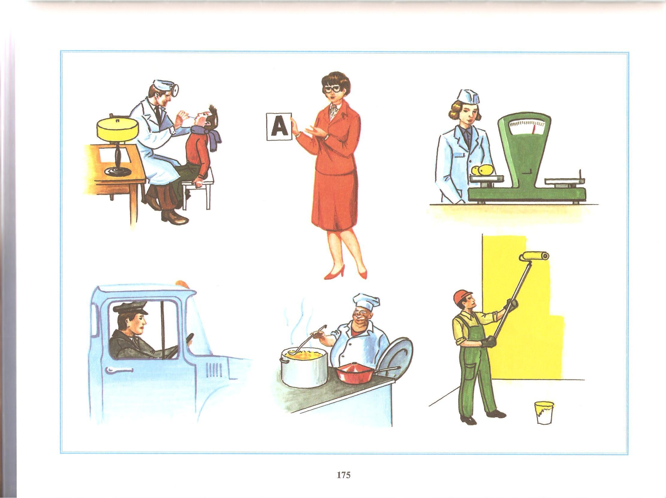 Игра обследование. Диагностический материал для логопеда Иншакова. Иллюстрации профессии для детей. Профессии картинки для детей. Плакат профессии для детей.