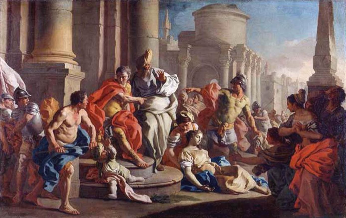 Римское уголовное право. Римская Республика древний Рим Сенат. «Смерть Виргинии» (1857—1858).