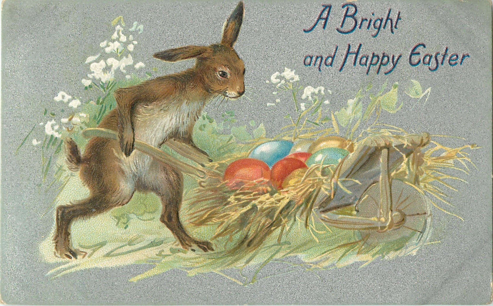 Картинка с немецкой пасхой. Пасха открытки старинные. Винтажная открытка с Пасхой. Пасхальные открытки ретро. Пасхальный кролик открытка.