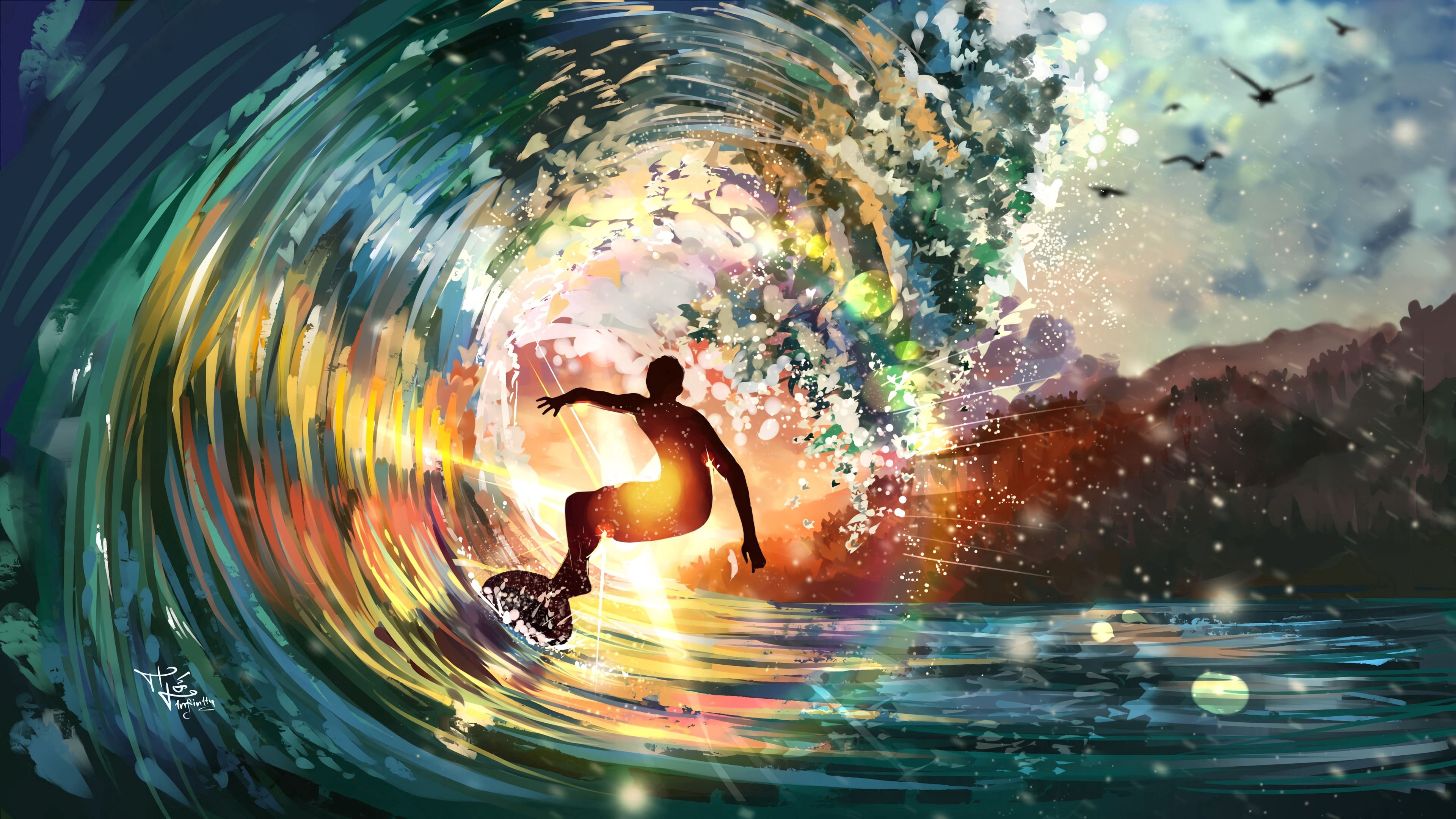 Art topic. Серфинг арты. Картина серфер. Абстракция спокойствие. Серфинг живопись.