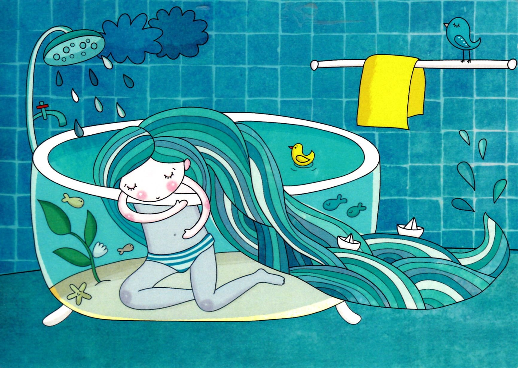 Вода бежит в ванне. Ванная иллюстрация. Ванная арт. Рисунок ванной. В ванной иллюстрация.