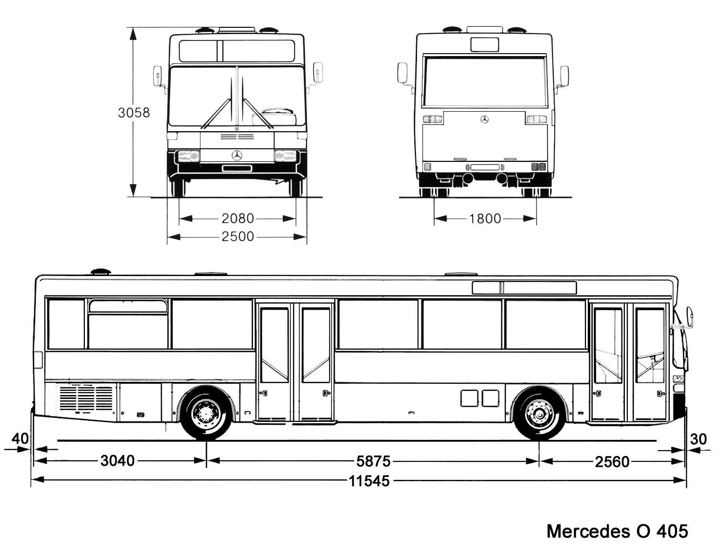 Автобус длиной 15 метров. Mercedes-Benz o405 характеристики. Mercedes-Benz o405n чертеж. Мерседес о405 габариты. ЛИАЗ 5256 габариты.