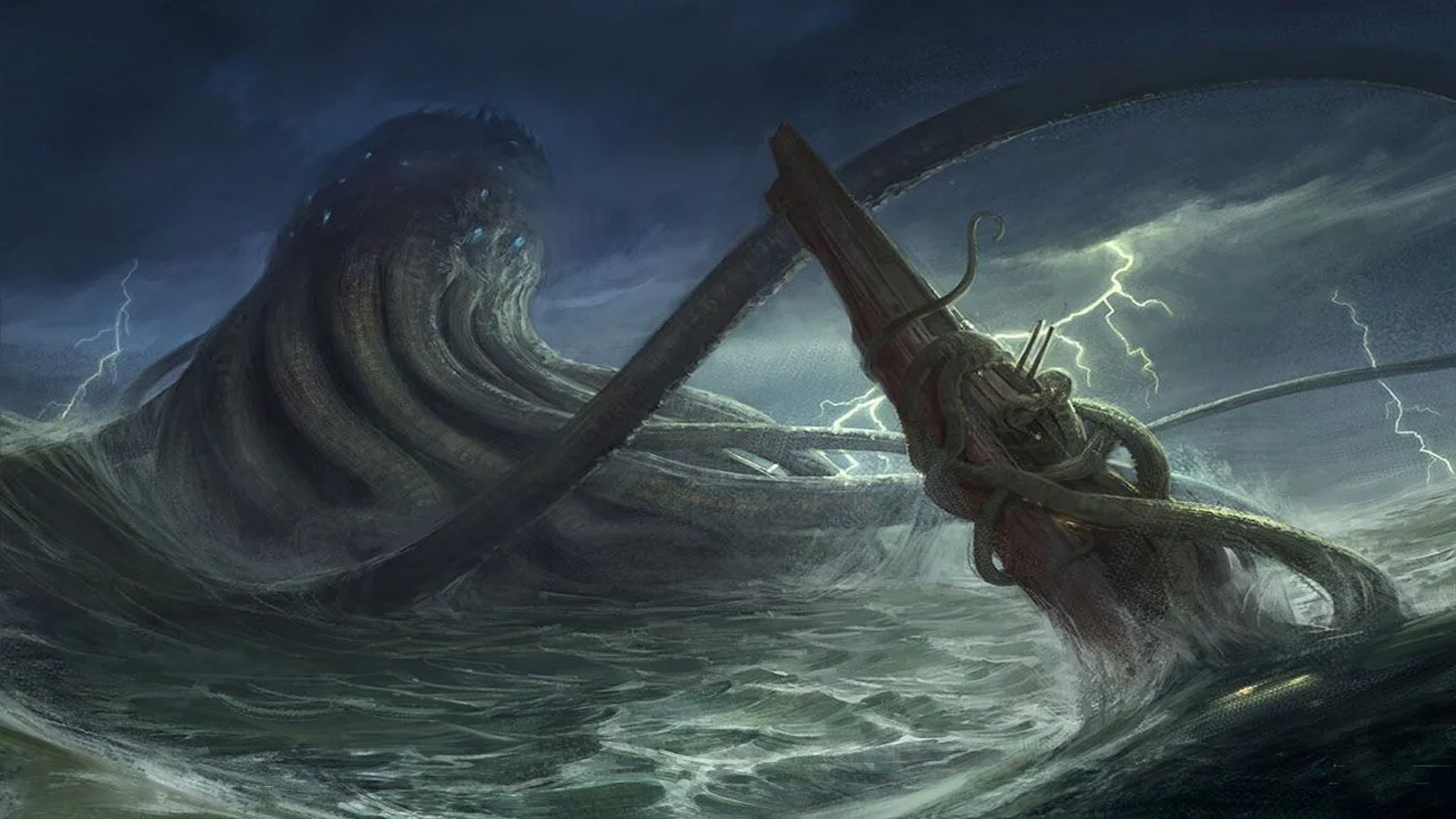Картинки кракена. Великий Кракен. Гигантский осьминог Кракен. Морское чудовище.. Кракен Гарри Поттер. Атлантида Кракен.