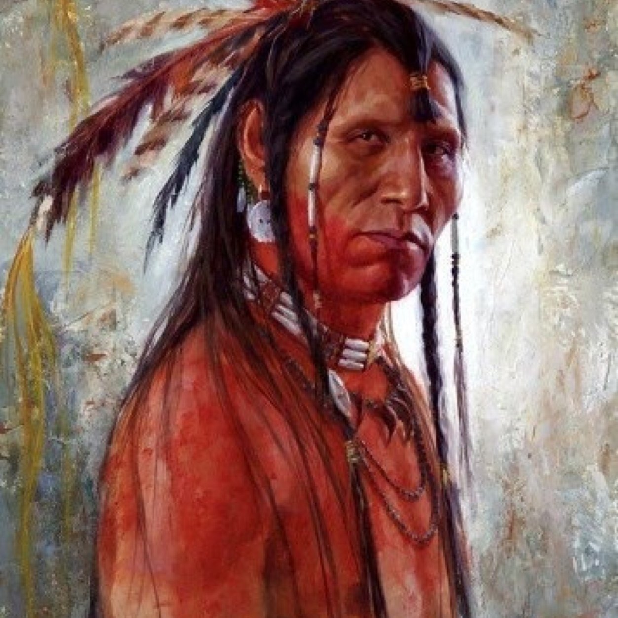 Кожа индейца. Ихеты индейцы. Индейцы Навахо. Картины Джеймса Айерса. Портрет индейца Джеймса Айерса.
