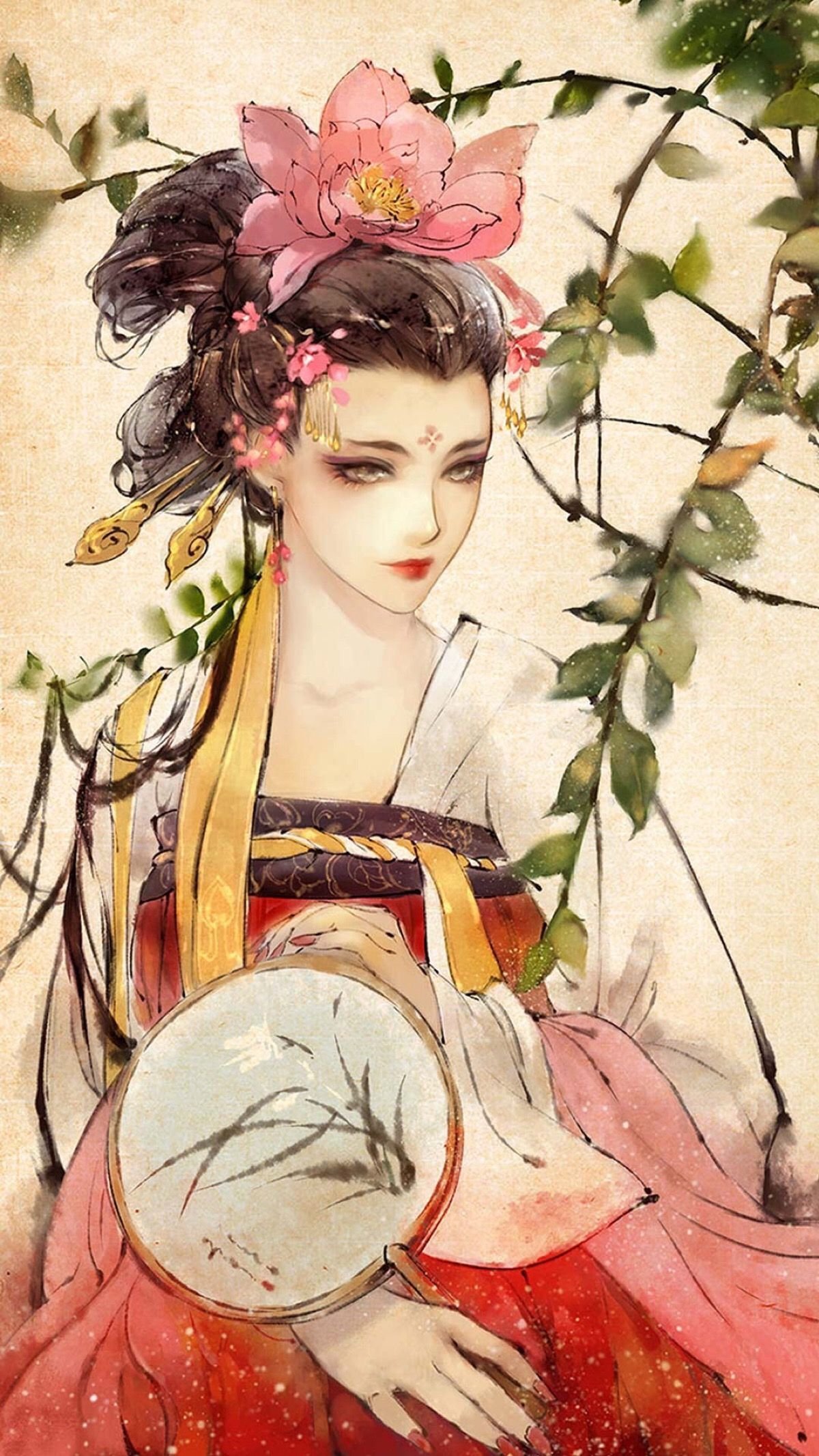 Девушки древнего китая. Гейша Китай древний Китай арты. Древне китайские девушки арт. Японский стиль рисования. Иллюстрации в азиатском стиле.