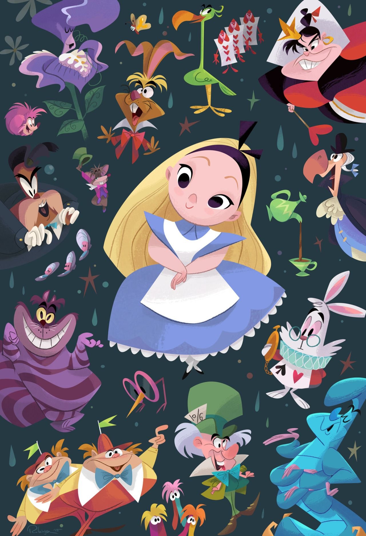 Алиса в стране чудес какие герои. Герои мультика Алиса в стране чудес Дисней. Алиса в стране чудес персонажи. Алиса в стране чудес персонажи герои.