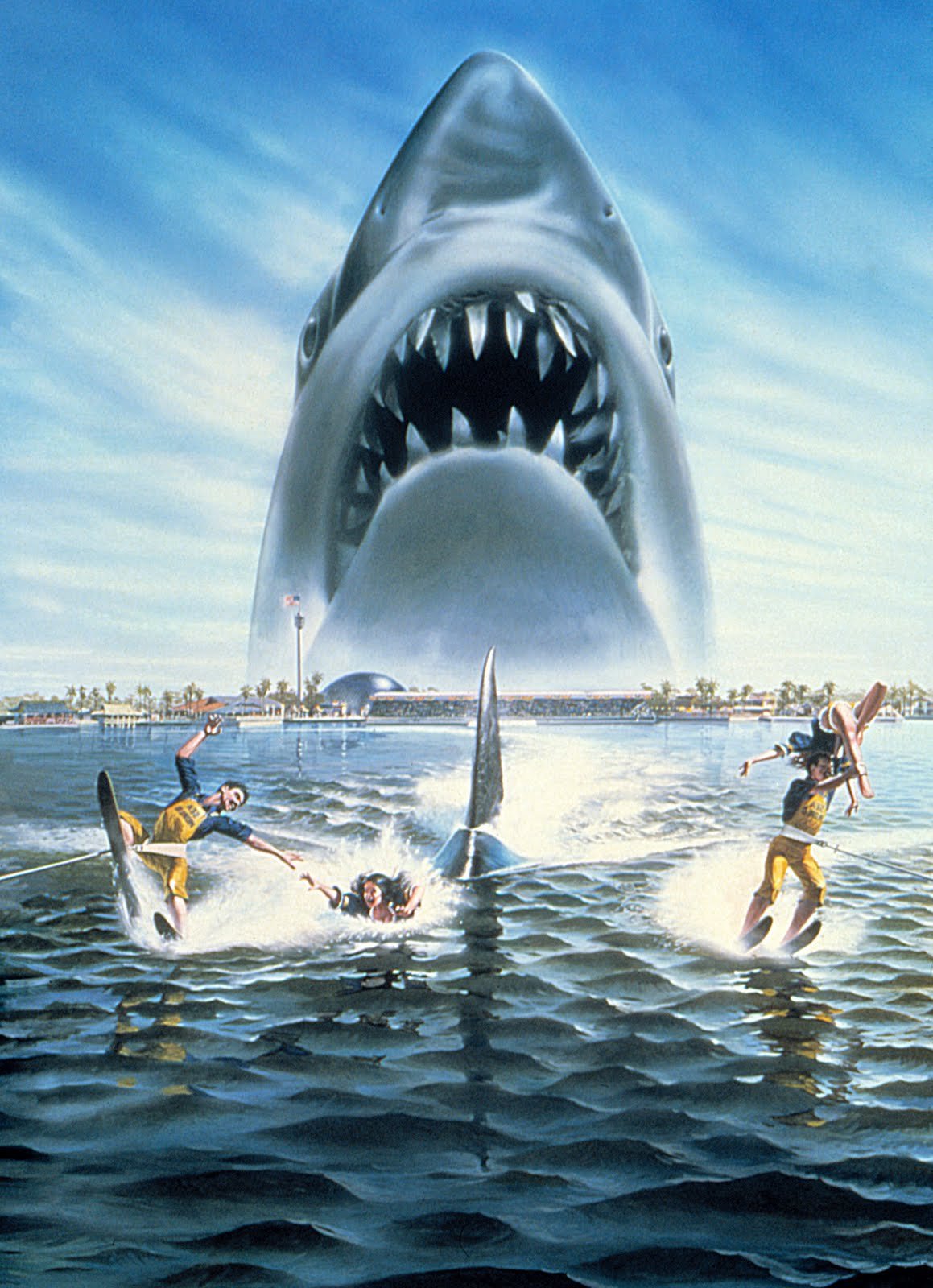 Лучшие новинки про акул. Jaws 3d 1983.