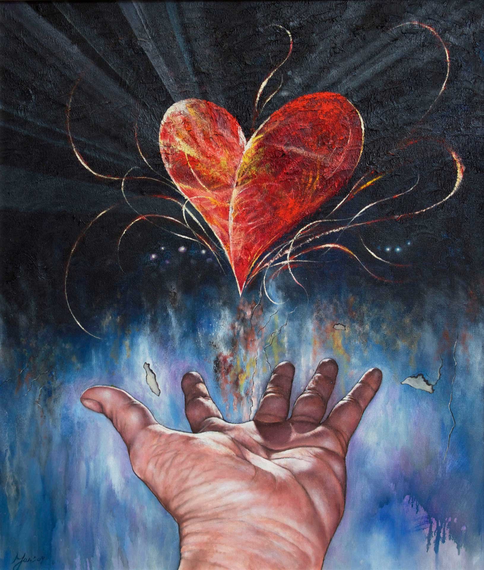 Добро картинки красивые. Надежда Катринич. Сердце в руках. Сердце в ладонях. Дарю сердце.