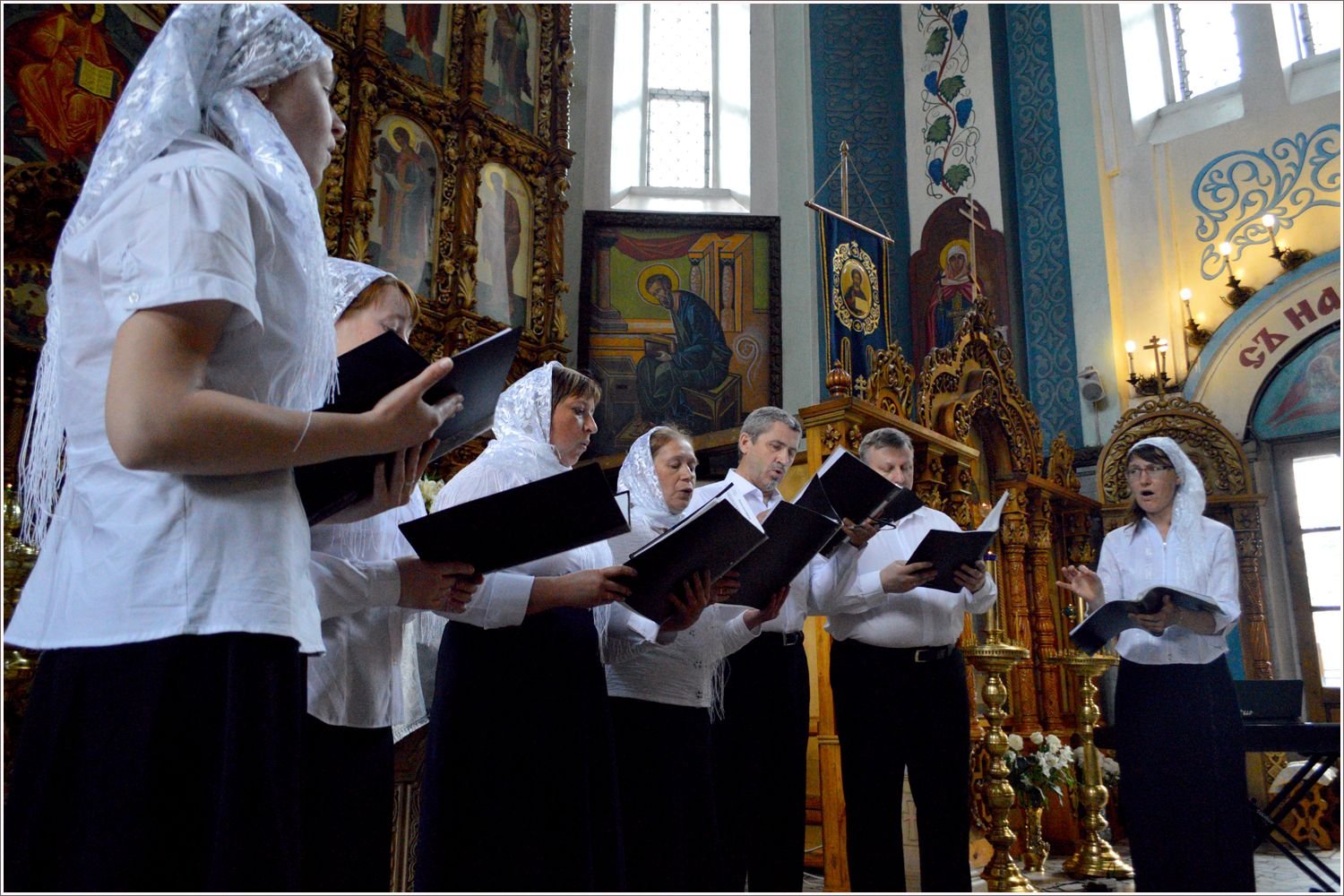 Православные песнопения хор