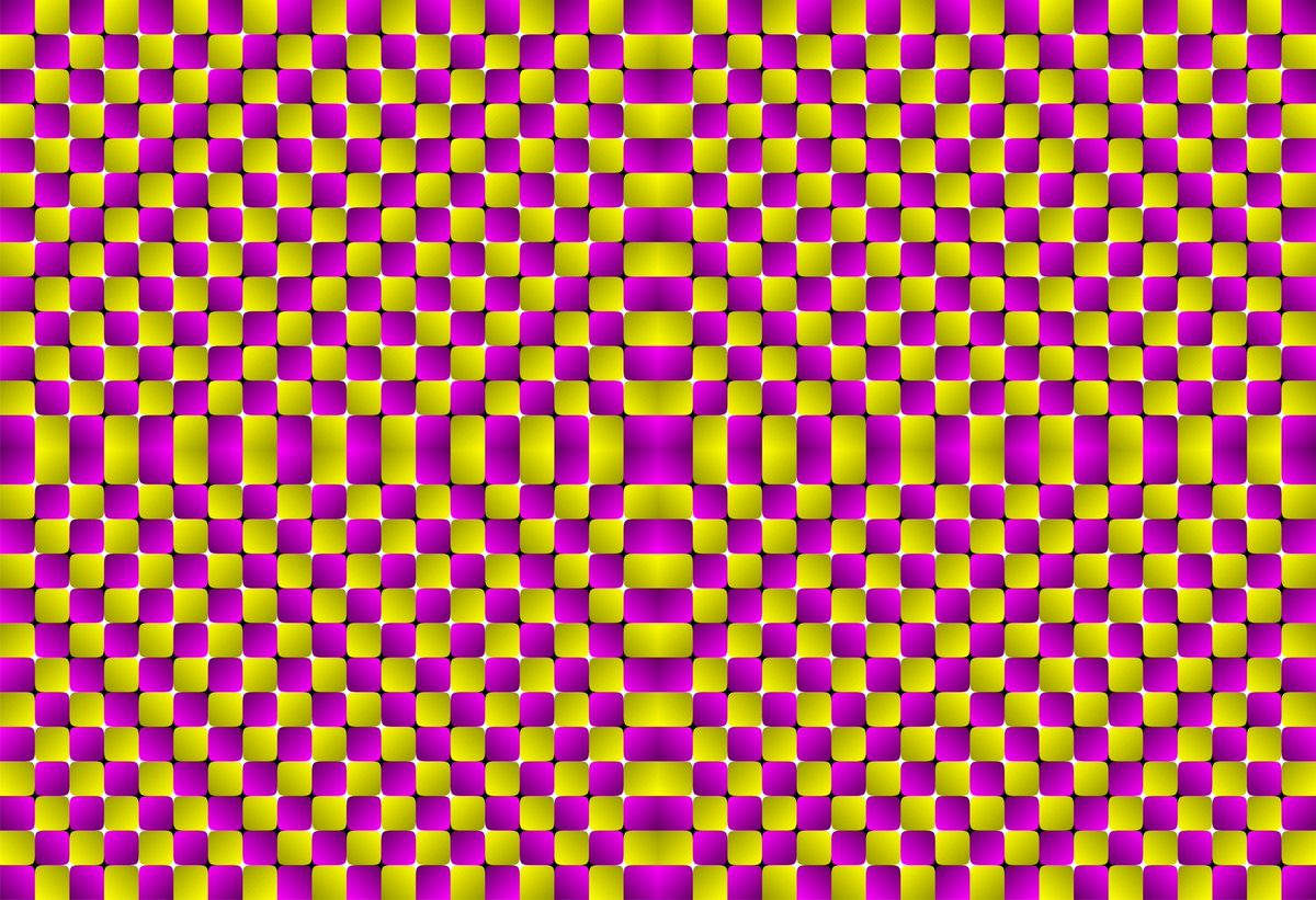 Движущиеся картинки для глаз. Akiyoshi Kitaoka. «Оптические иллюзии» (Автор Джейкобс ПЭТ). Зрительные иллюзии. Визуальные иллюзии.