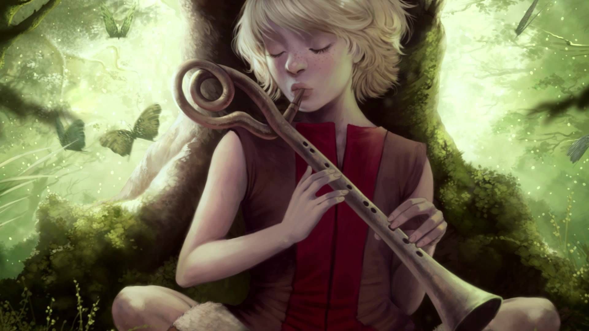 Человек дудка. Мальчик с флейтой. Мальчик играющий на флейте. Девушка с флейтой. Флейтист фэнтези.