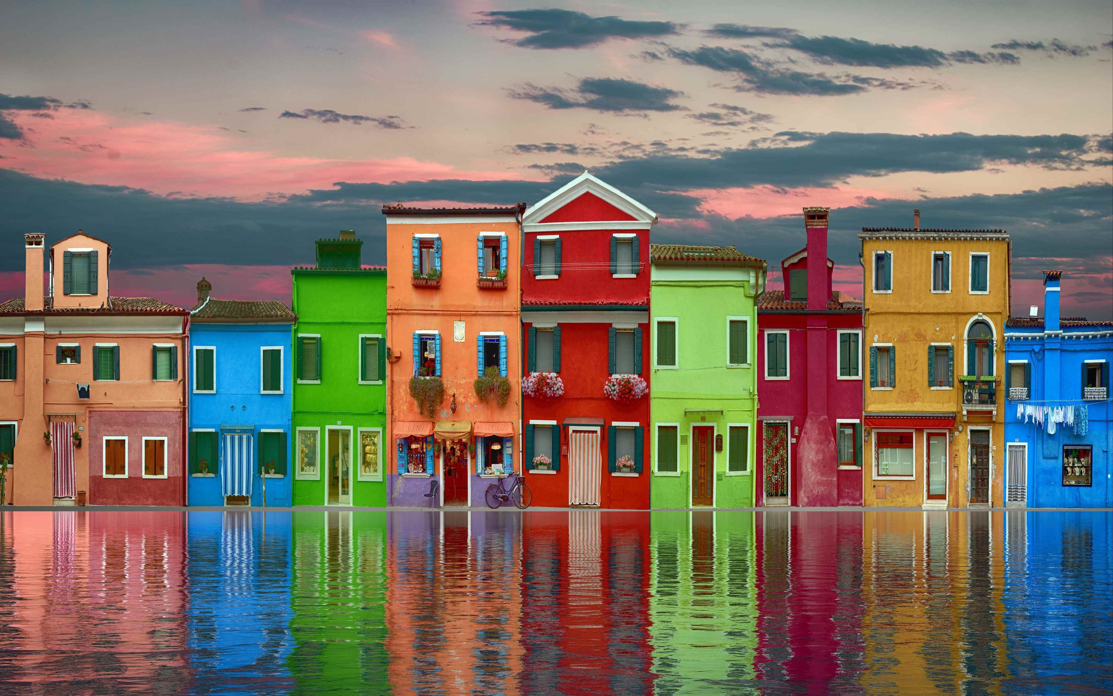 Пазлы 1000 Цветные домики. Нидерланды