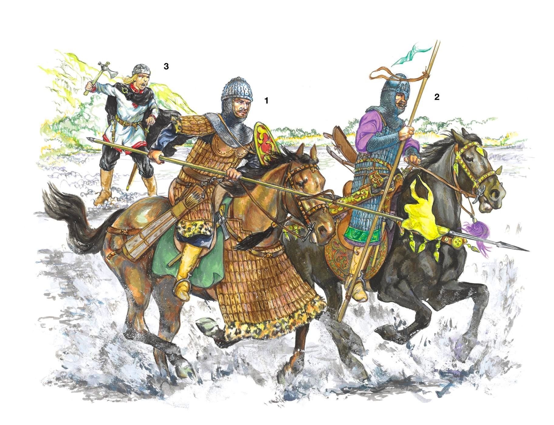 Военная организация тюркских и монгольских народов. Хазарский воин 9 век. Хазарский каганат воин. Хазарский воин / Khazar Warrior. Половцы 11 век.