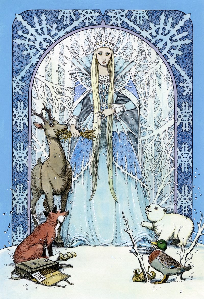 Сказки похожие на снежную королеву