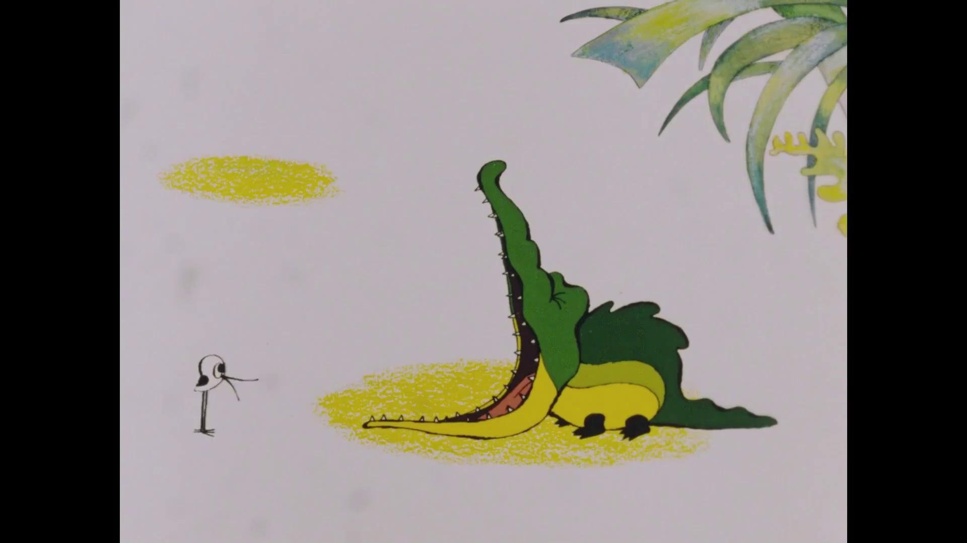 Смотрите птичка тари. Союзмультфильм 1976 птичка Тари. Птичка Тари Тари Тари. Крокодил и птичка Тари.