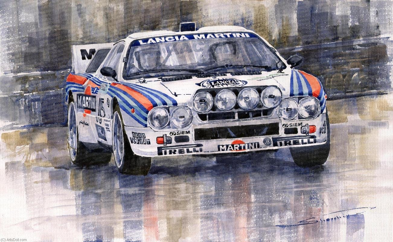 Art of rally mobile. Lancia Rally 037. Lancia 037 Martini. Раллийные машины Лянча. Лянча ралли 1983.