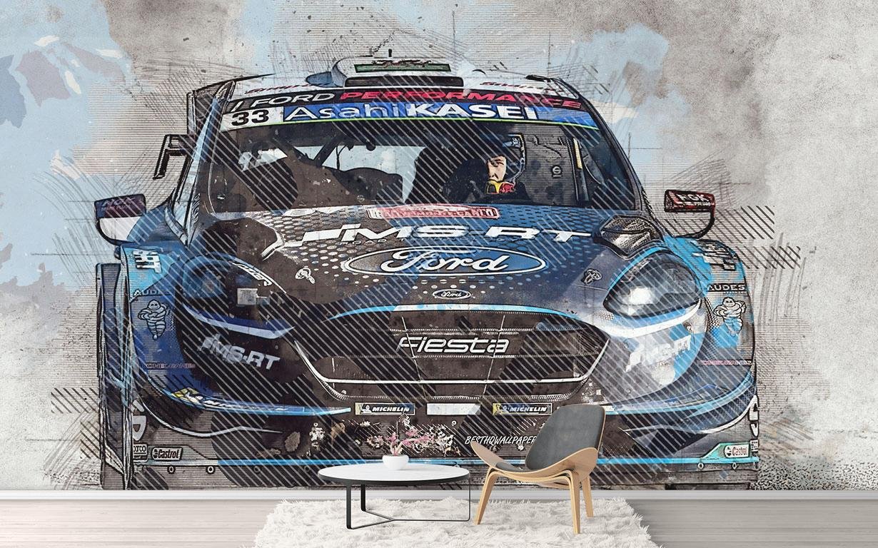 Art of rally mobile. VW Polo WRC 2020. M-Sport Ford WRT. Ралли Art. Ралли арты.