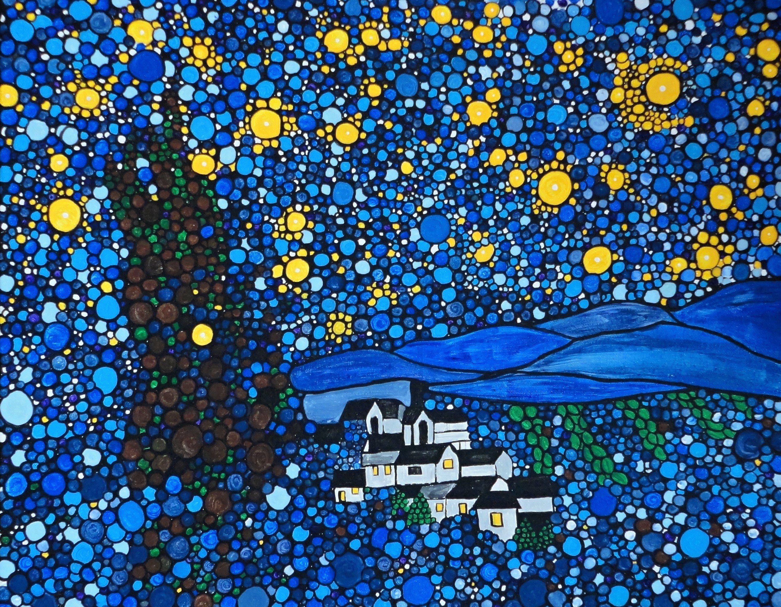Художник небо звездное рисует составить предложение. «Звёздная ночь» Ван Гог. Starry Night картина Ван Гога. «Звёздная ночь» в. Ван Гога, 1889;. Ван Гог Звездная ночь стилизация.