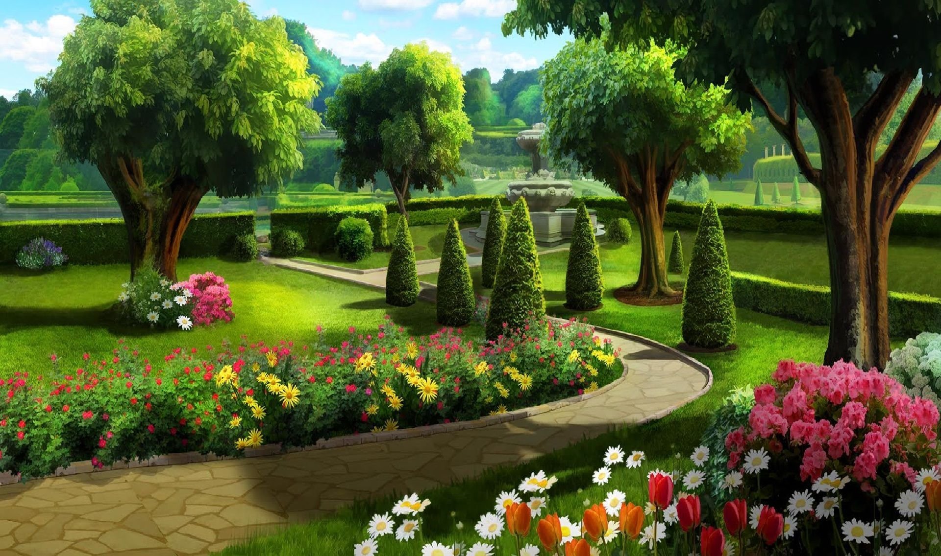 Новелла сад. Роял Гарденс ландшафт. Хелен парк+ ландшафт. Красивый сад. Сказочные сады.