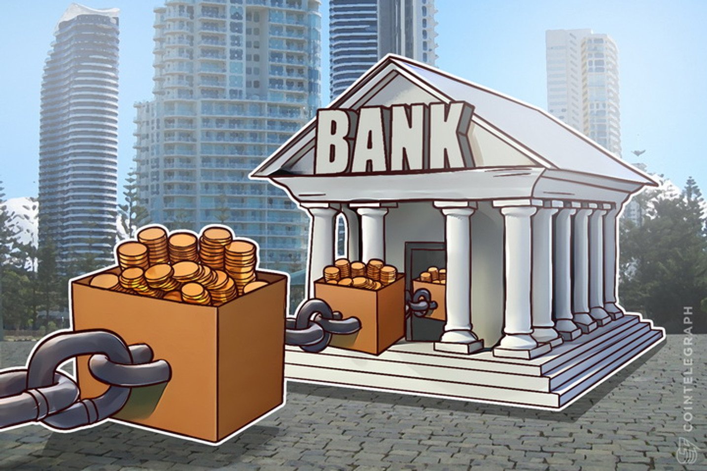 Продвинутые банки. Банк рисунок. Банк арт. Банковские иллюстрации. Экономика рисунок.