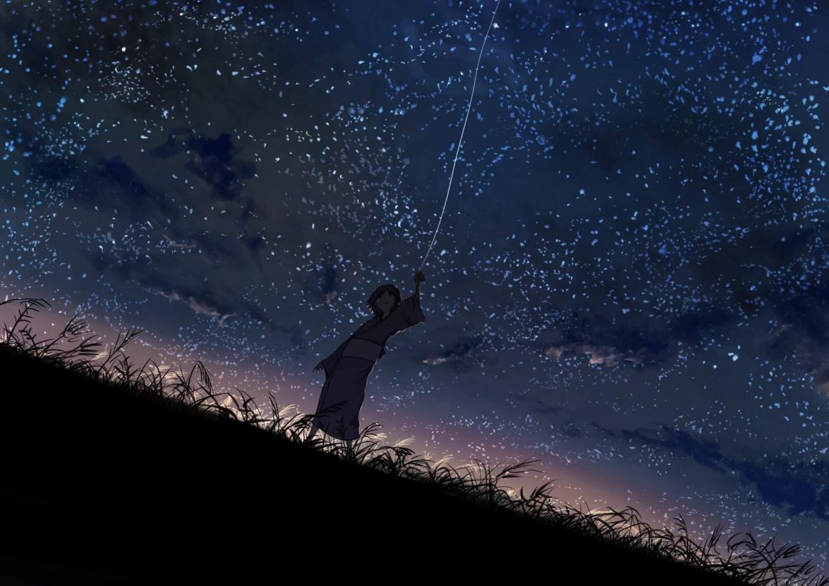 По ночам несмотря на звездное небо сырая. Звездное небо арт.