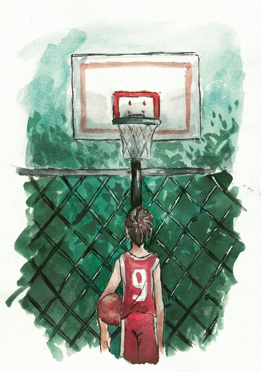 Баскетбол картинки нарисованные