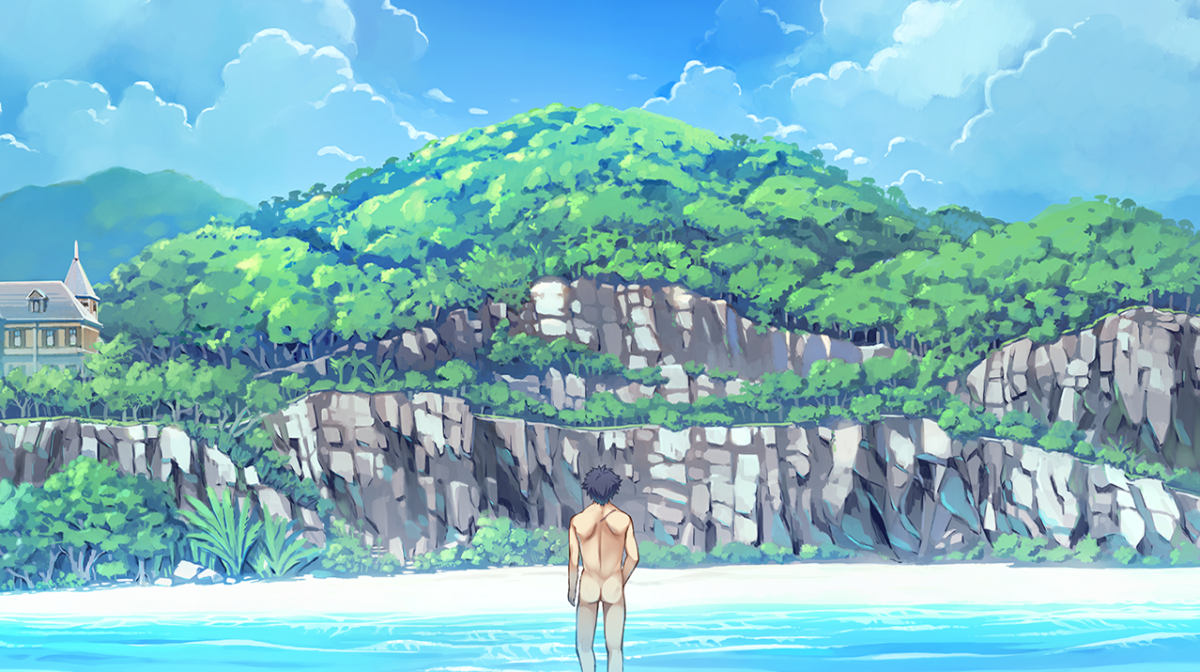 Animeverse island. Island визуальная новелла. Остров арт.