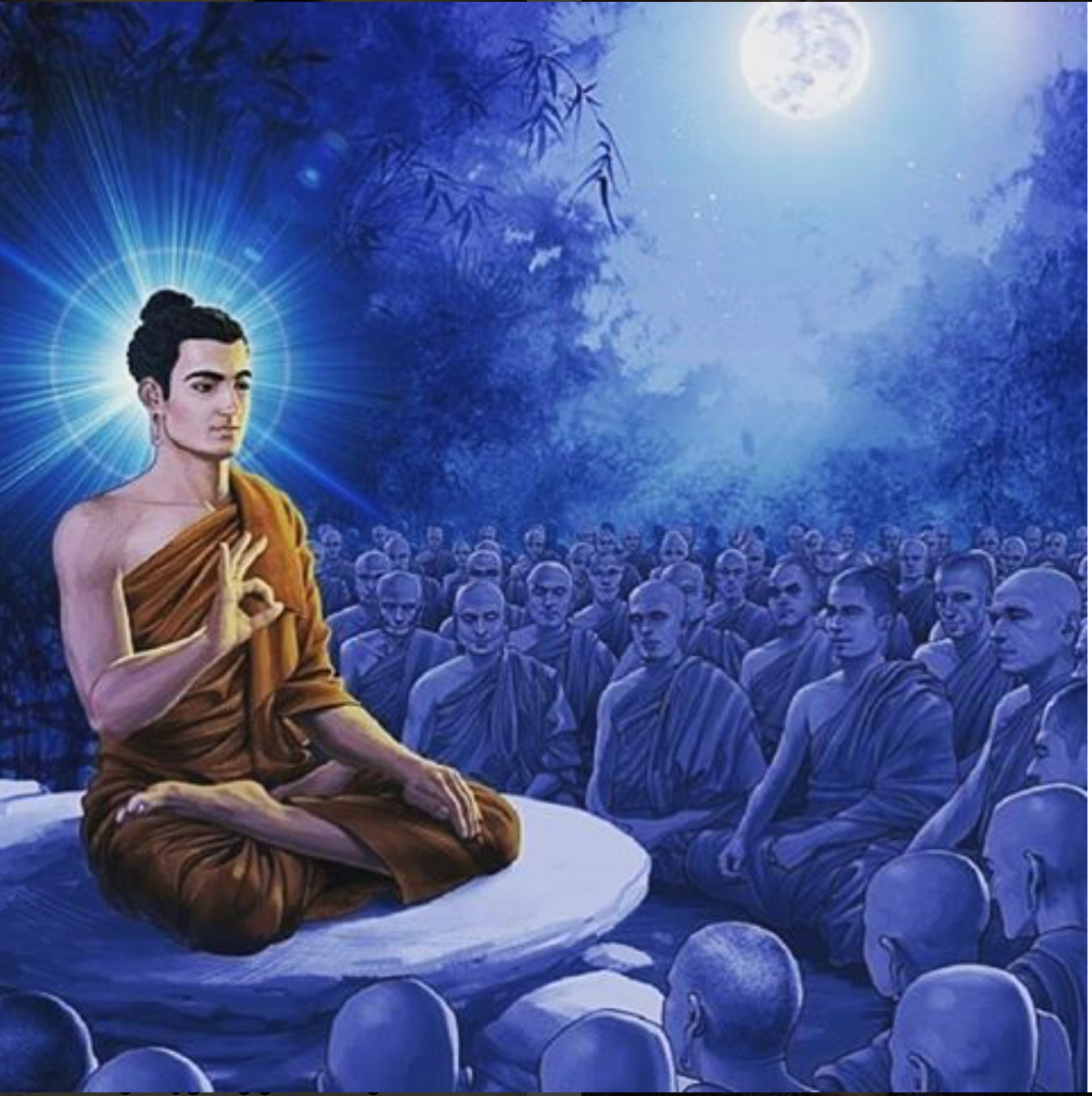 Проповедь будды. Будда Шакьямуни с учениками. Будда дхарма Сангха. Будда Шакьямуни в нирване. Будда Шакьямуни арт.
